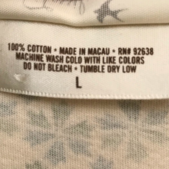 Fossil Women’s Short Sleeve V Neck Top Size L - Picture 6 of 7
